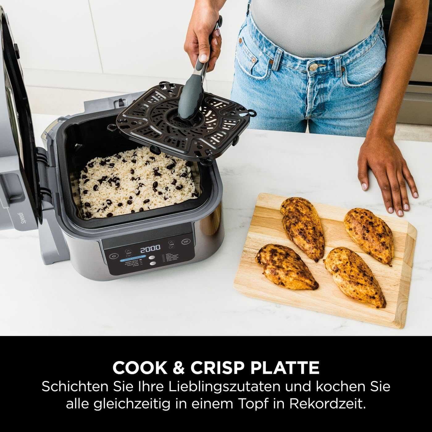 Мултикукър Ninja Speedi Rapid Cooker & Air Fryer ON400EU 10в1