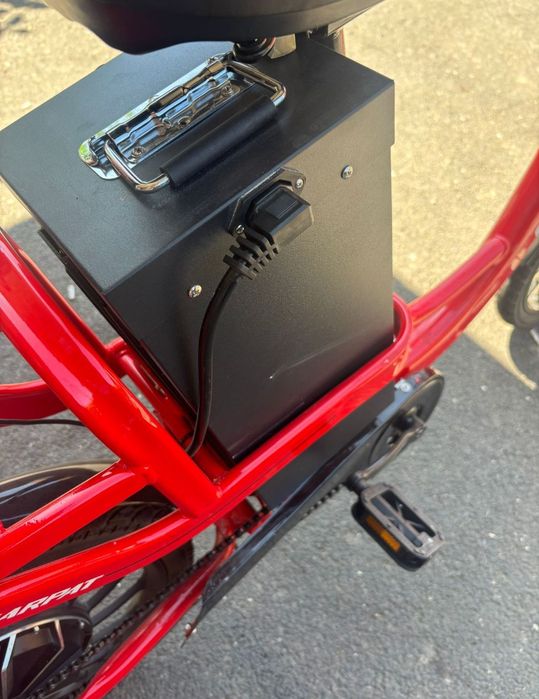 Bicicleta electrica Carpat Delivery C20314E 20", rosu