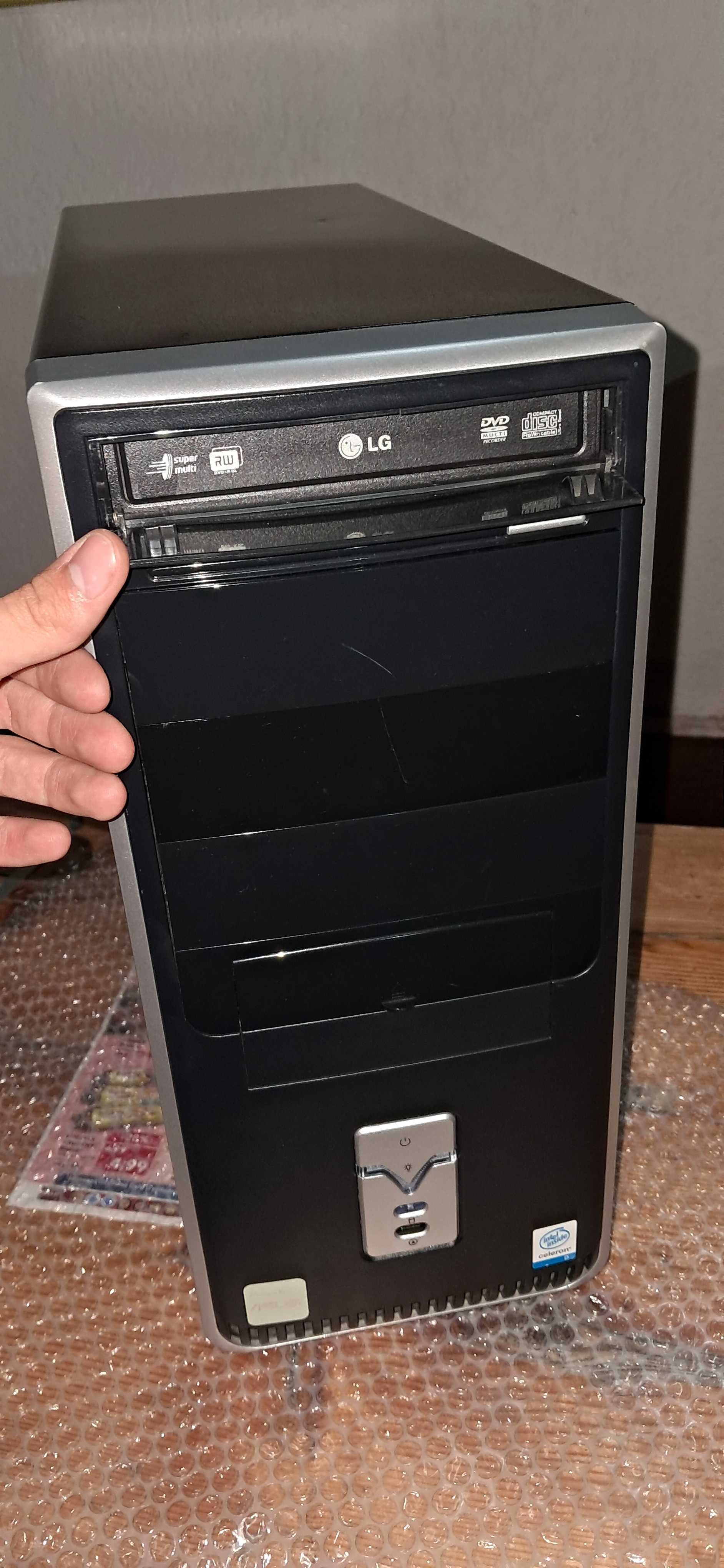 Carcasa Asus+cd writer LG