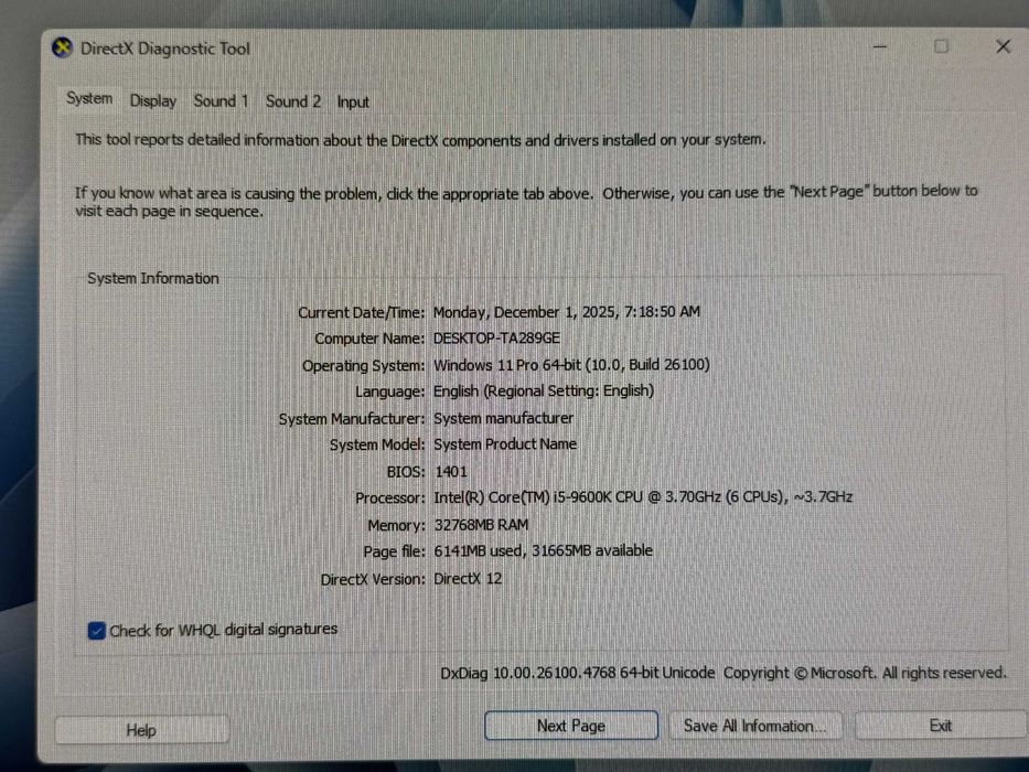 Desktop Gaming I5 32Gb Ram ddr4 RTX2060 + monitor si tastatutra