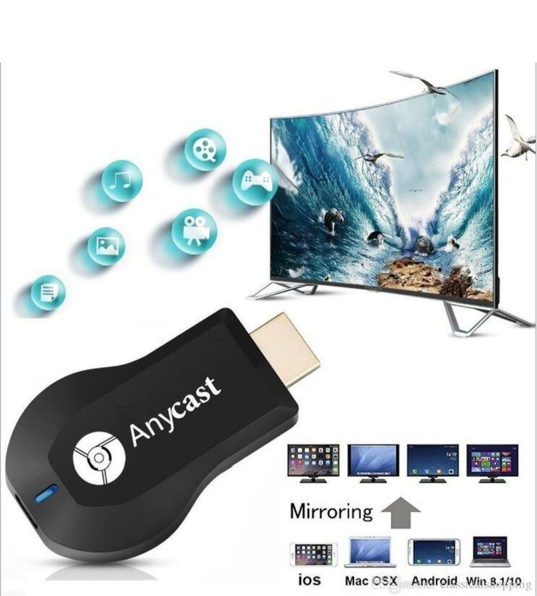 Dongle Streaming player HDMI M9 Plus pentru Smart TV si Smartphone