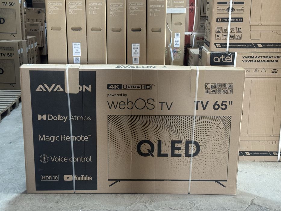 Телевизор Авалон 32-85 дйум 4к ultraHD WeboS