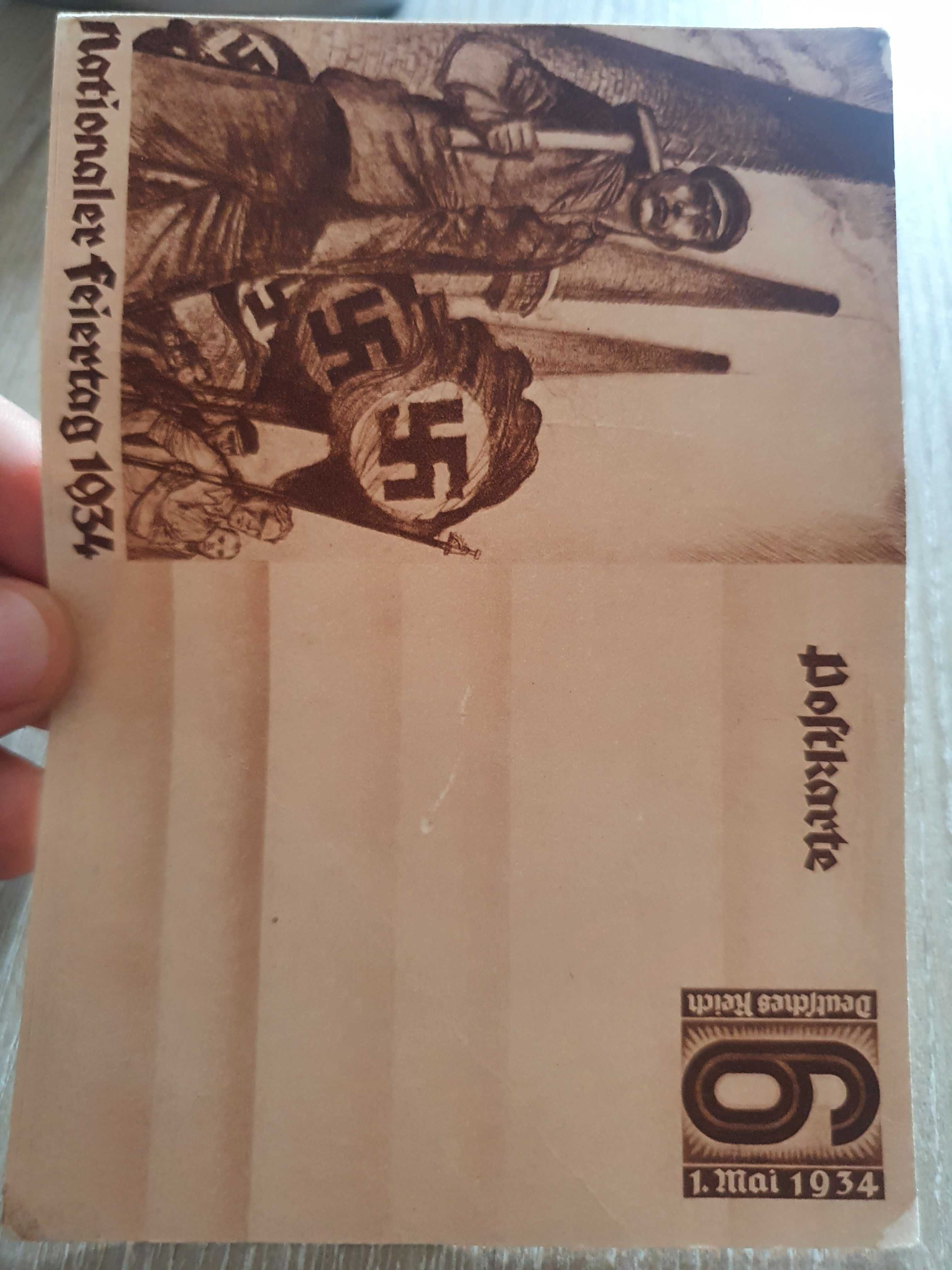 Carte poștală Germania 1934 - Nationaler Feiertag, NECIRCULATĂ