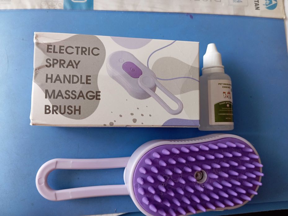 Паровая расческа для кошек и собак