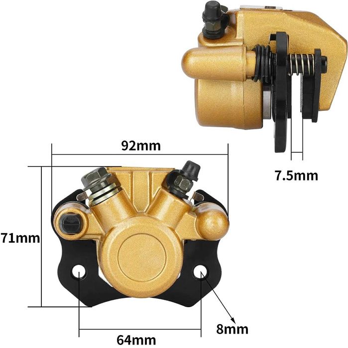 ETRIER FRANA fata spate ATV 107 110cc 125 250cc Loncin 250 Bashan