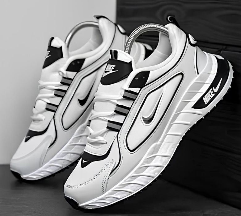 Маратонки Nike Just do it - Бяло и Черно
