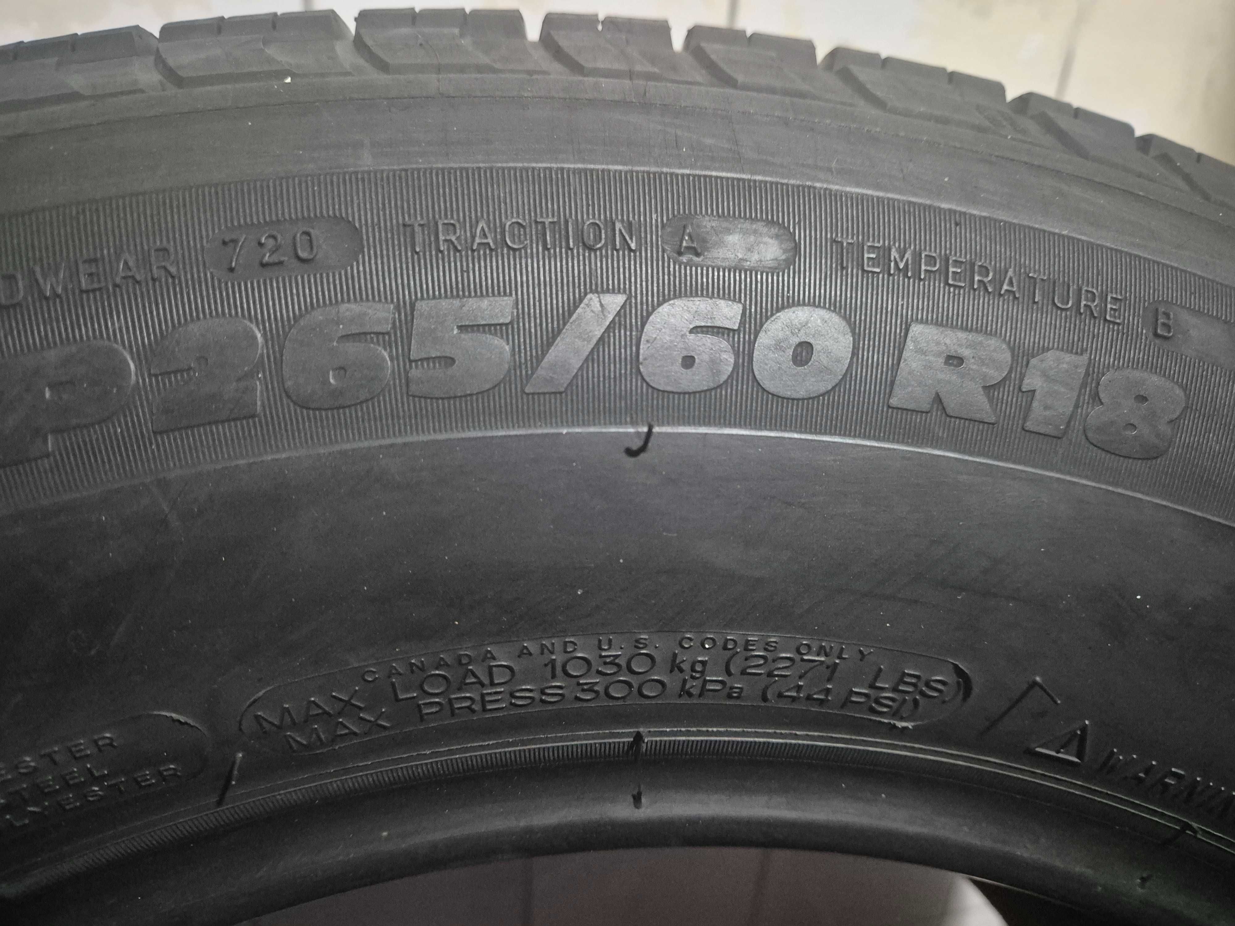 265/60/18 Michelin