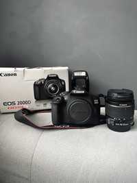 Canon EOS-2000D DSLR + обектив 18-55mm