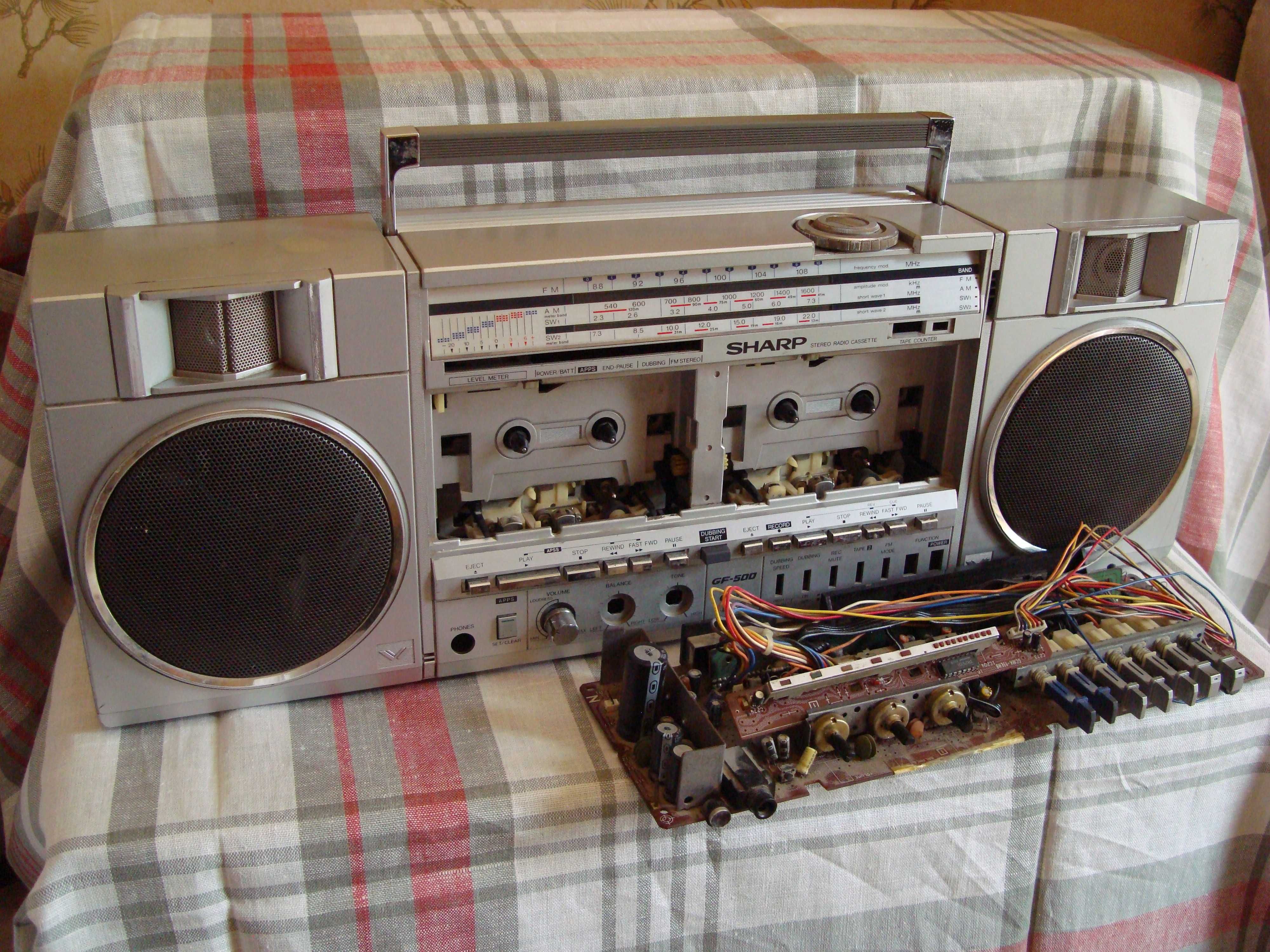 SHARP GF-500 Z На запчасти . 1983 год Made IN Japan.