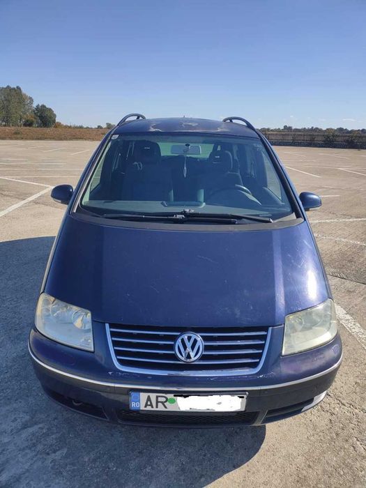 VW Sharan 7 locuri, an 2005, motor 1.9 TDI 131 cp, inmatric, fiscal ok