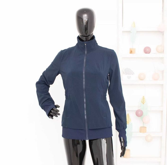 Lululemon Sights Seen Jacket дамско синьо яке спортно за фитнес 6 S