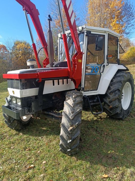 Tractor Lamborghini 674-70 4x4 dtc cu încărcător frontal same Explorer