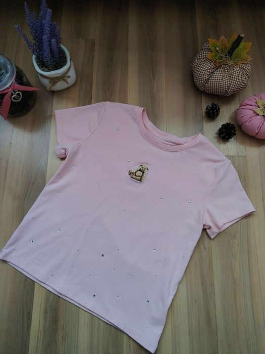 Тениска с бродирано мече