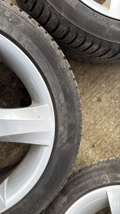 Jante Bmw R17 e90 e87 cauciucuri all season dot 4623
