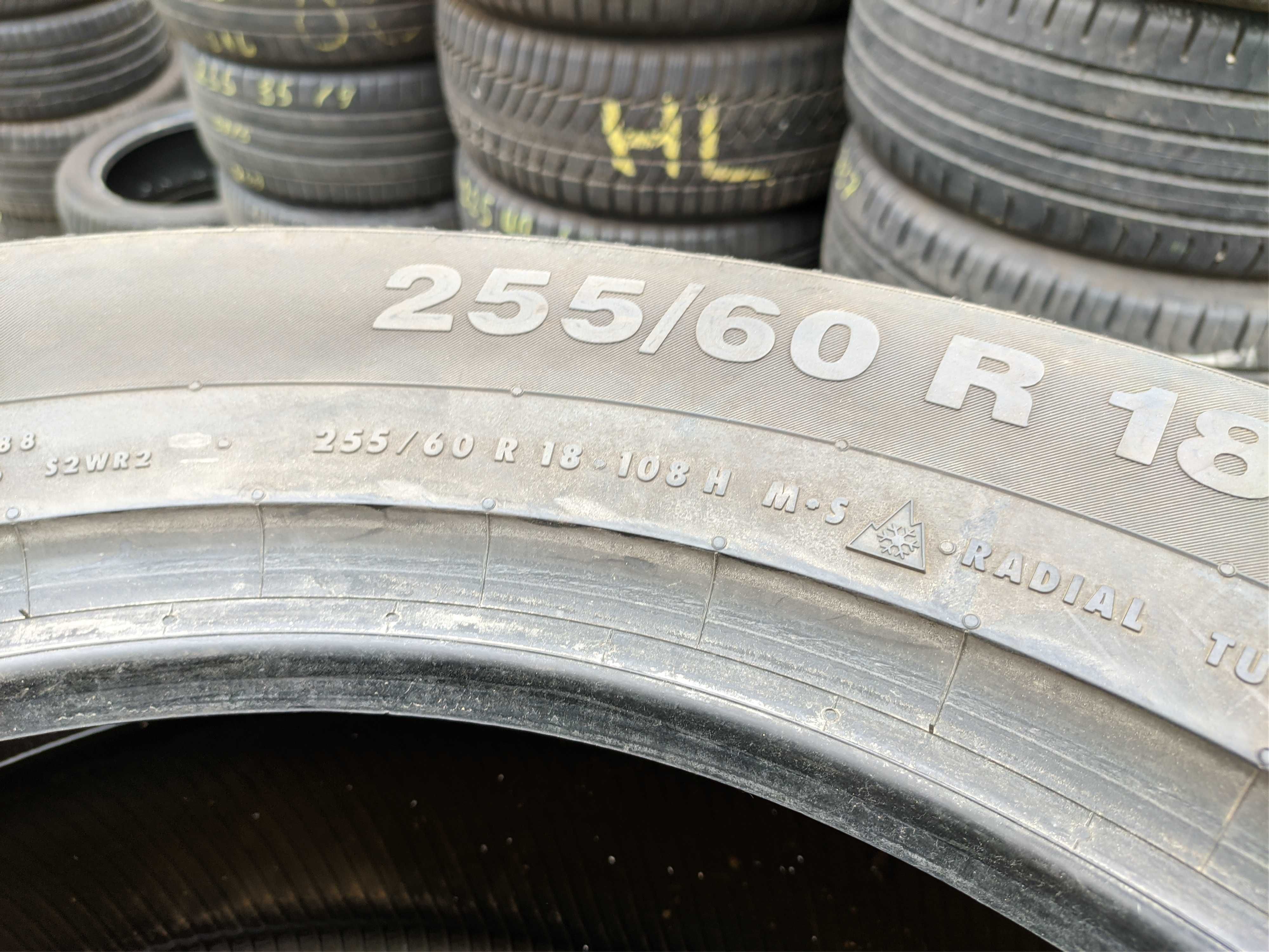 4бр Зимни гуми 255 60 18 - Continental