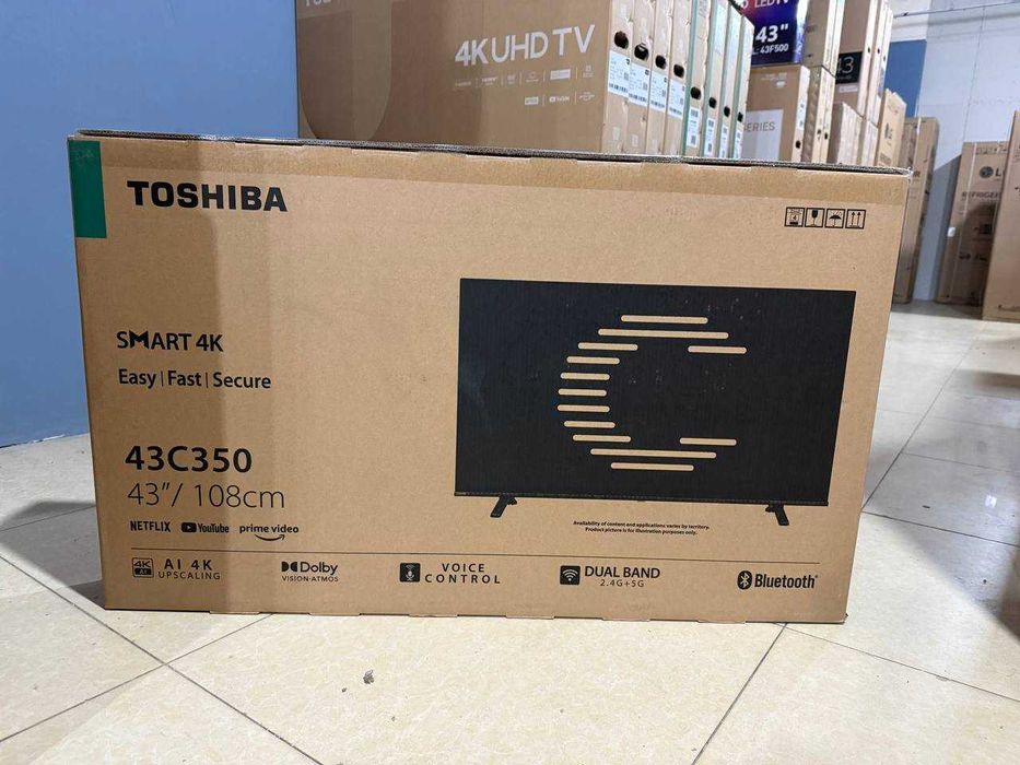 Телевизор TOSHIBA 55/65/75/85/100 UHD 4K SmartTV VIDAA