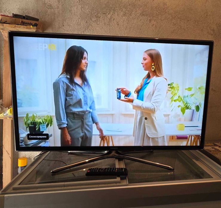 Samsung 40'' Smart TV 3D Full HD LED mod UE40F6320AW-БЕЗУПРЕЧЕН!