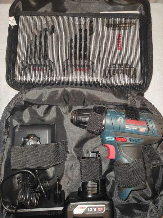 Bosch Filetanta 12 V, Set burghie și set Bit