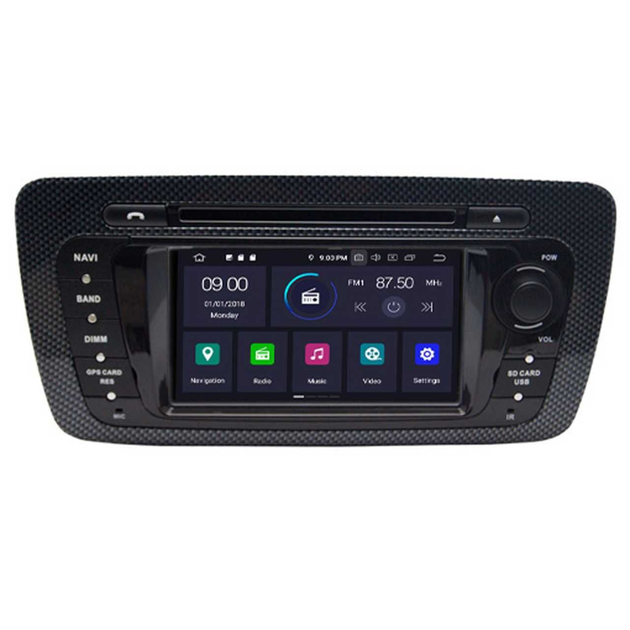 Navigatie Seat Ibiza 6J 2009-2013 Android  DVD Wifi Bluetooth Usb