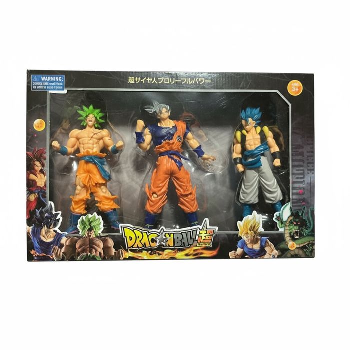 Комплект фигурки Dragon Ball – 3 героя, подвижни ръце и крака,20 cm