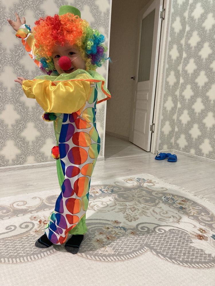 Карнавальный костюм Клоун на прокат