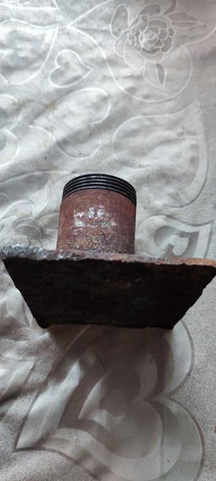 Заглушка железная Д=40 с наружной резьбой