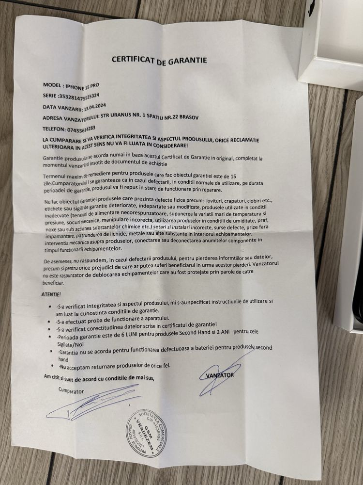Iphone 15 Pro‼️ Garantie‼️
