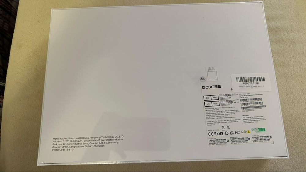 Tableta Doogee U12 24gb ram(6+18) si 128gb stocare noua sigilata