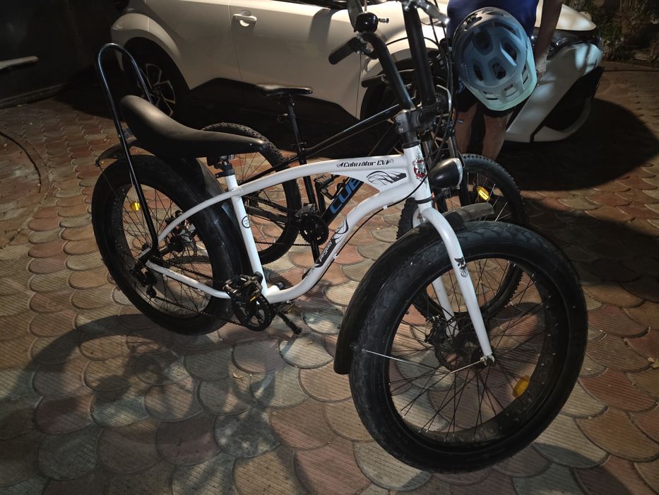 Bicicleta PegasCutezator EV cu cauciucuri mari