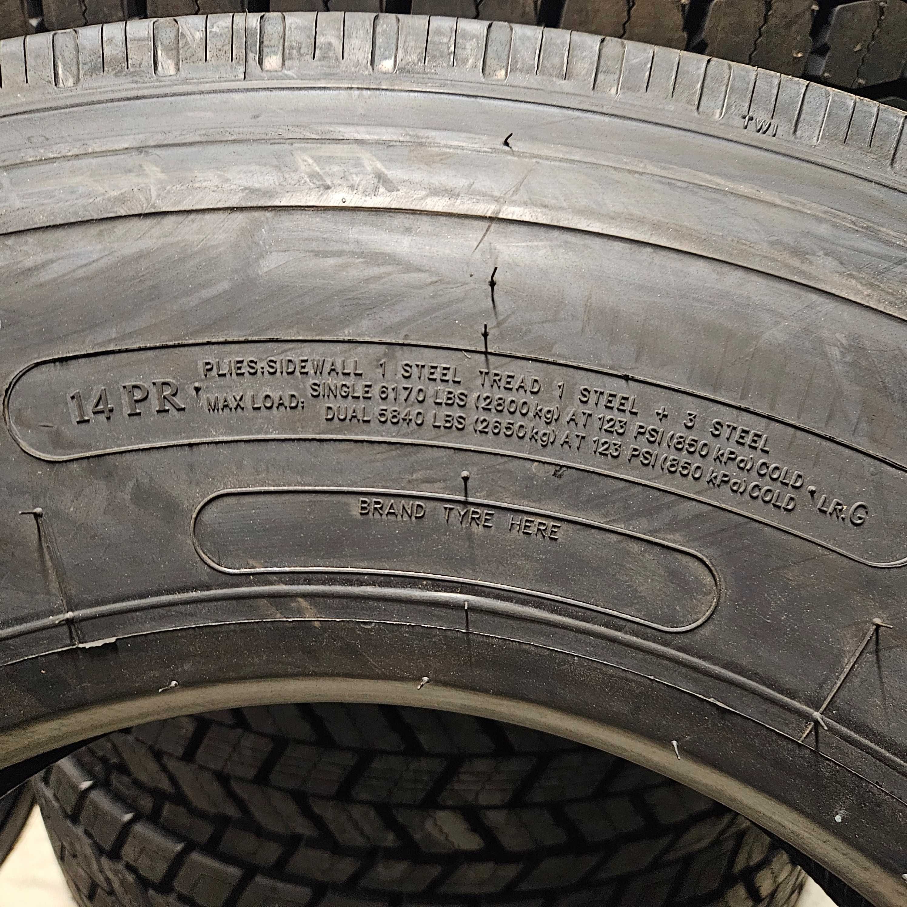 2 Нови тежкотоварни гуми 10R22.5 LingLong LLF56+ 144/142L Thailand