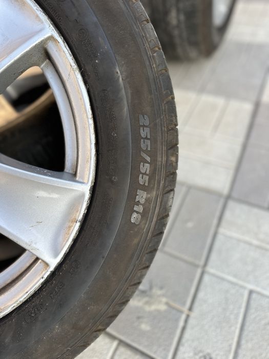 Jante cu Anvelope Michelin 255/55 R18 5x120