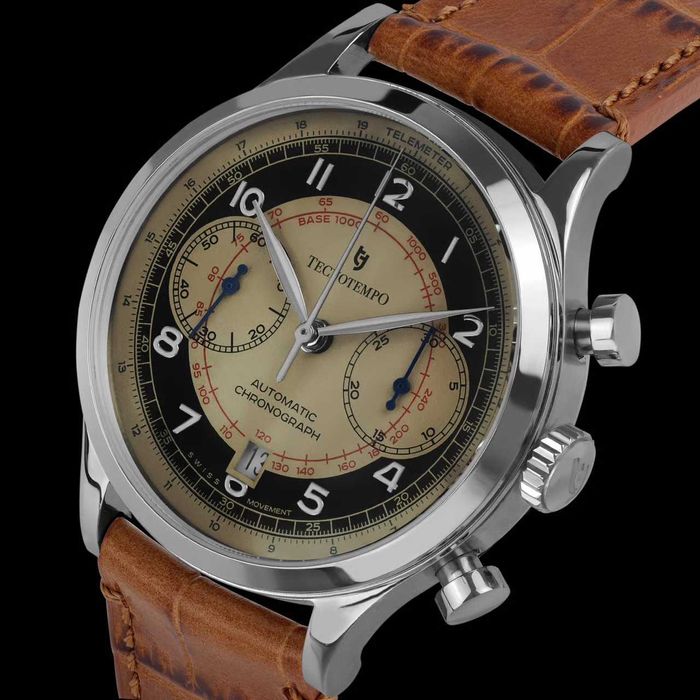 Автоматичен часовник - Tехнотемпо - Хронограф - Отличен
