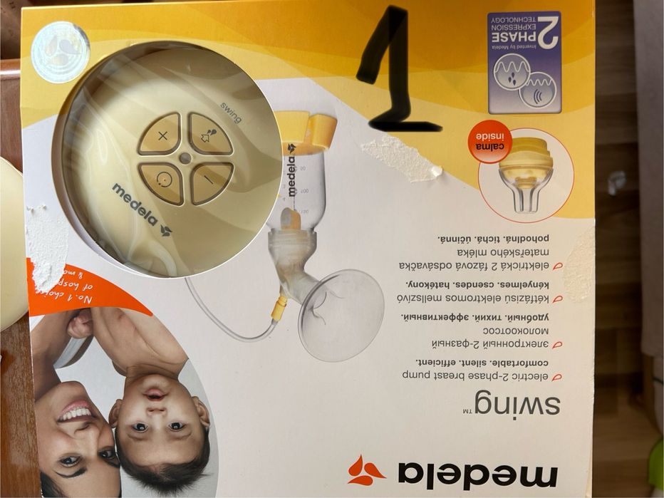 Електрическа помпа Медела Суинг соло 2броя, ръчна помпа Авент