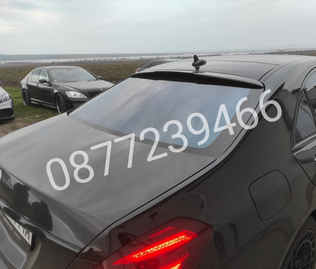 Mercedes S klass w222 W223 AMG Brabus Мерцедес АМГ Брабус Лип спойлер