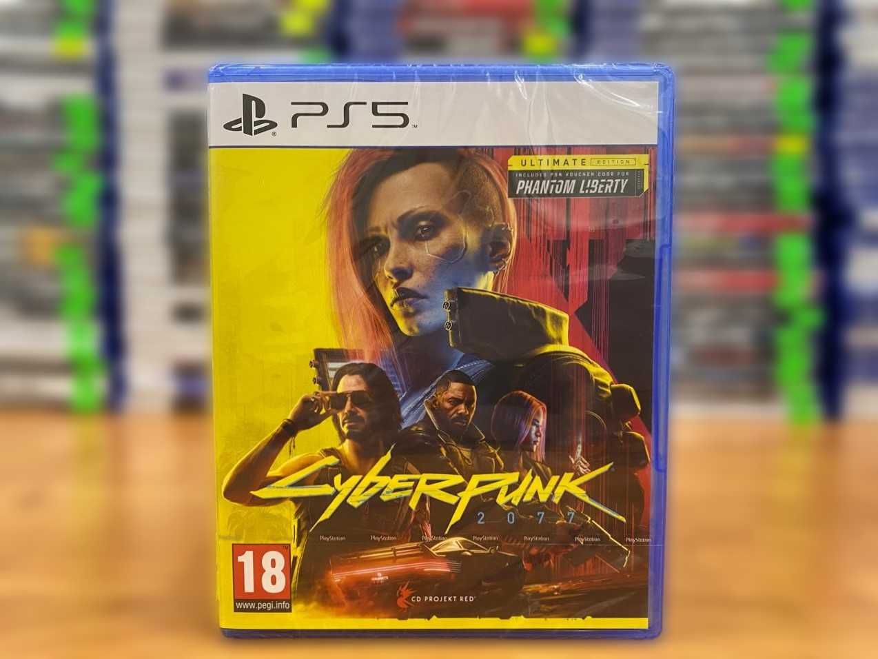 Новый Cyberpunk 2077 Ultimate Edition PS5/Киберпанк Полное Издание Пс5