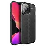 Apple iPhone 15 / 15 Pro / 14 Pro / 13 /12/11 - Луксозен Кожен Кейс AF