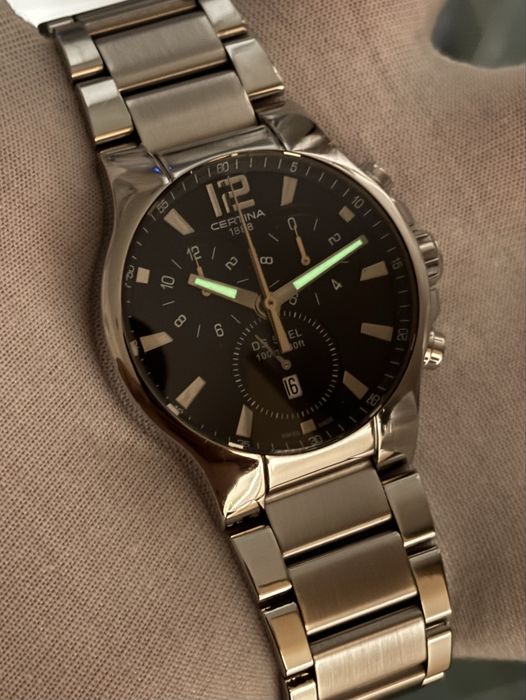 Certina DS Spel Flat Line Chronograph Мъжки часовник
