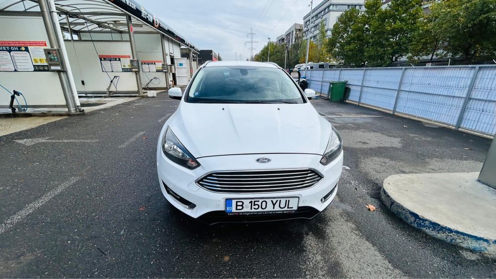 Ford Focus 1.5 benzină + GPL, Combi, 2016, alb