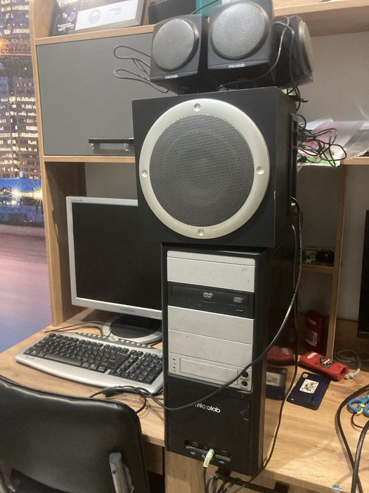 Пк microlab на 160ГБ  winbows XP временная скидка