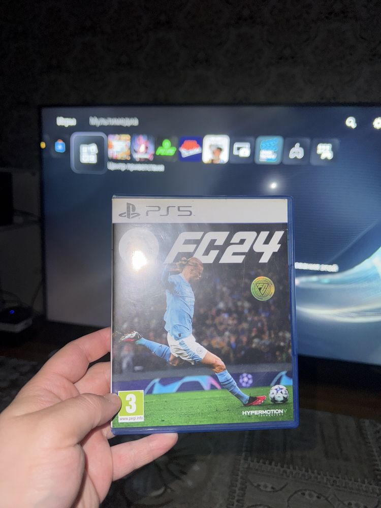 Ps5 FC24 диск игра