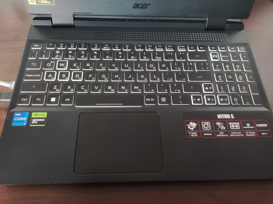 Acer Nitro 5, RTX 4060 8gb, i7 12th gen, 1tb ssd, 16gb ram