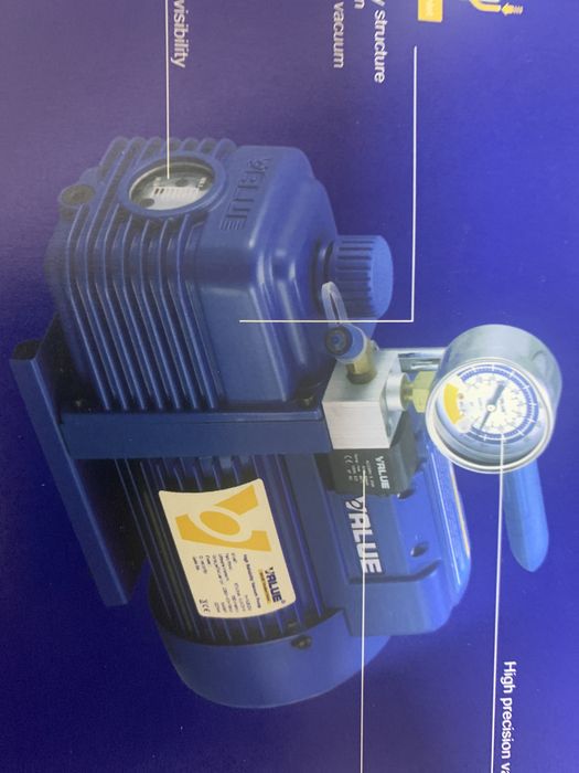 Pompa vacuum vid value v-i220sv doua stagii 51L/min 15 microni nou