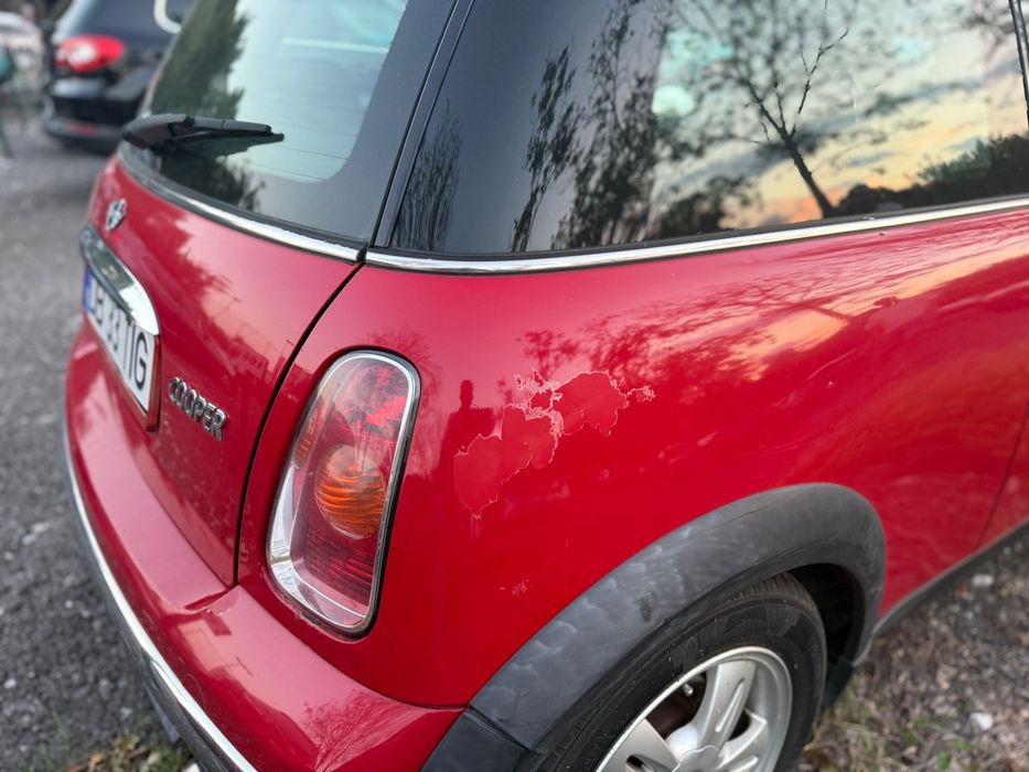 Mini Cooper 2002, gaz