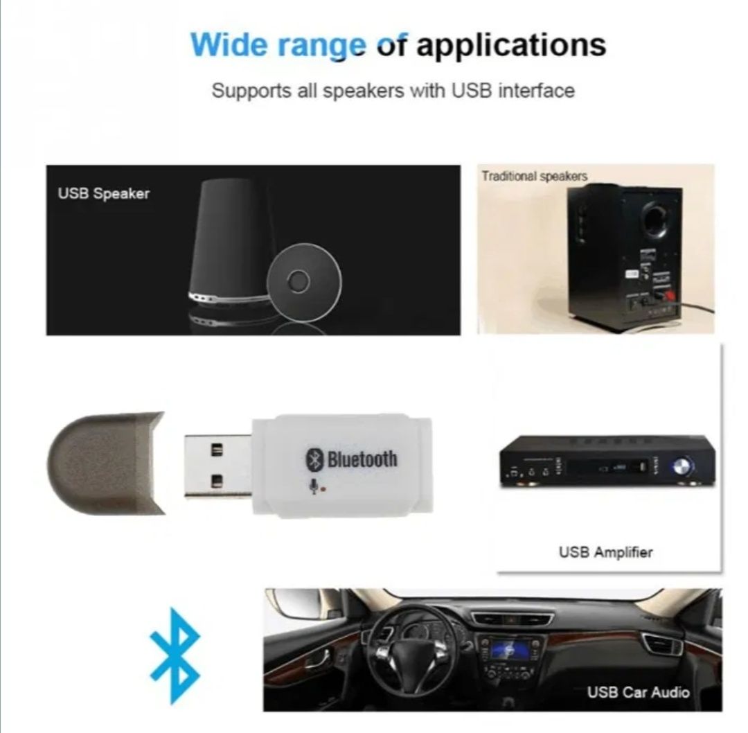 Блутут Авто Хендсфрий Донгъл Bluetooth USB