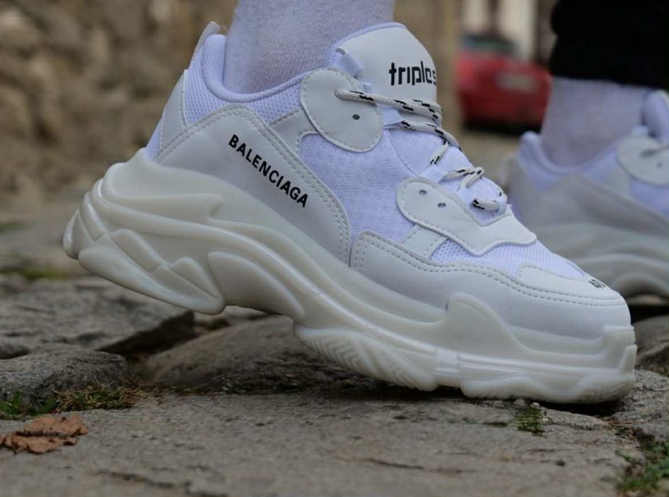 Balenciaga TripleS (36-40) Цвят- Бяло