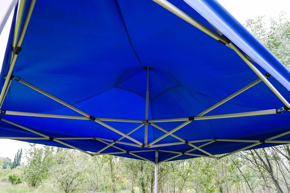 Cort pavilion pliabil 3x3 structura groasa profesional Sigilat