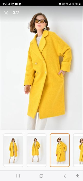 Palton gros , iarna XL-2XL   nou