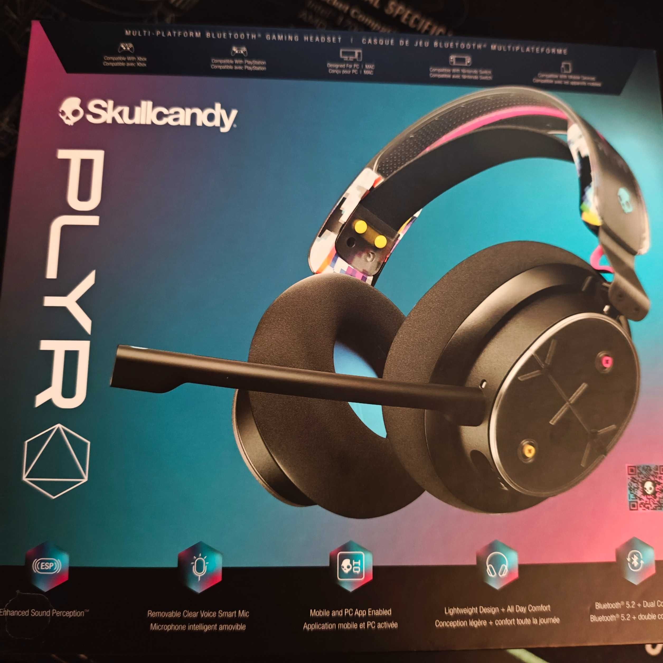 Casti Skullcandy PLYR Wireless Bluetooth Muzica Gaming