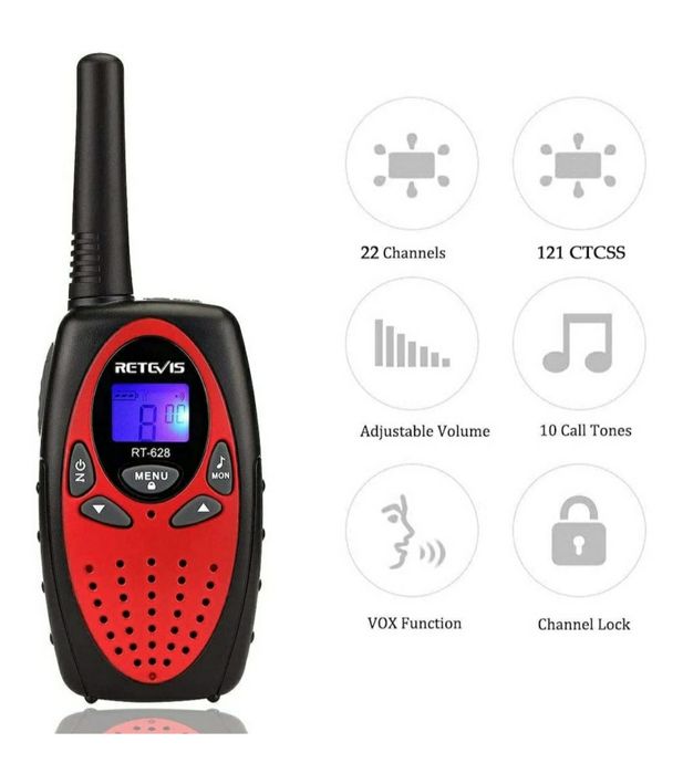 Walkie talkie pentru copii Retevis RT628