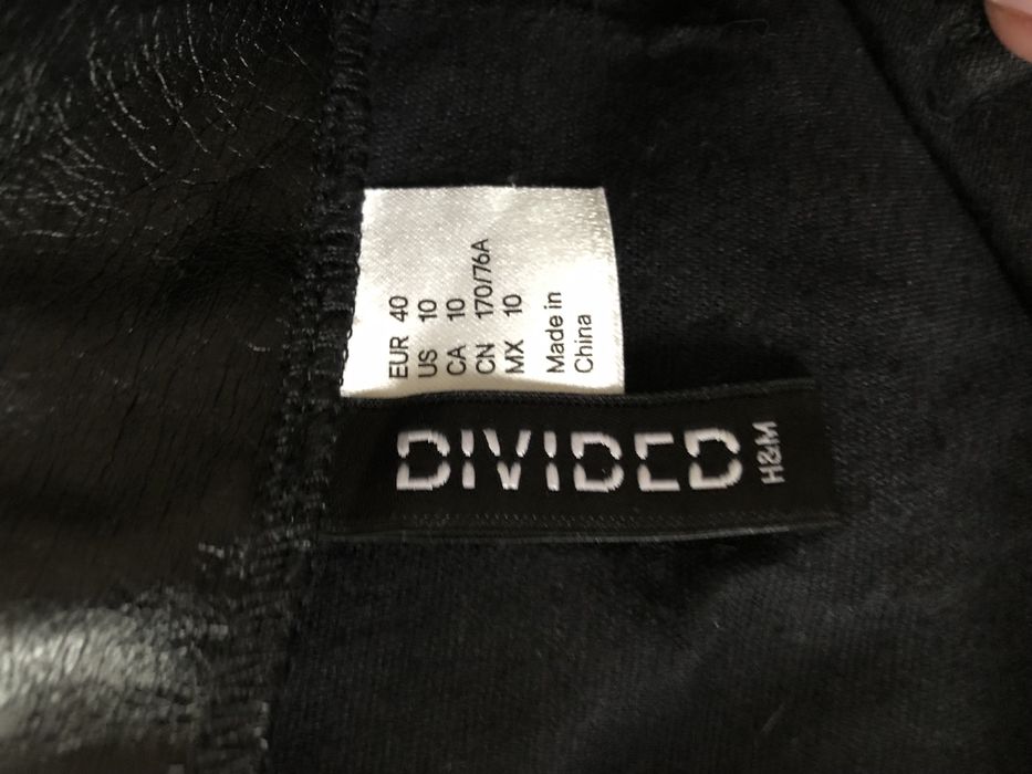 Fusta neagra piele marimea 40